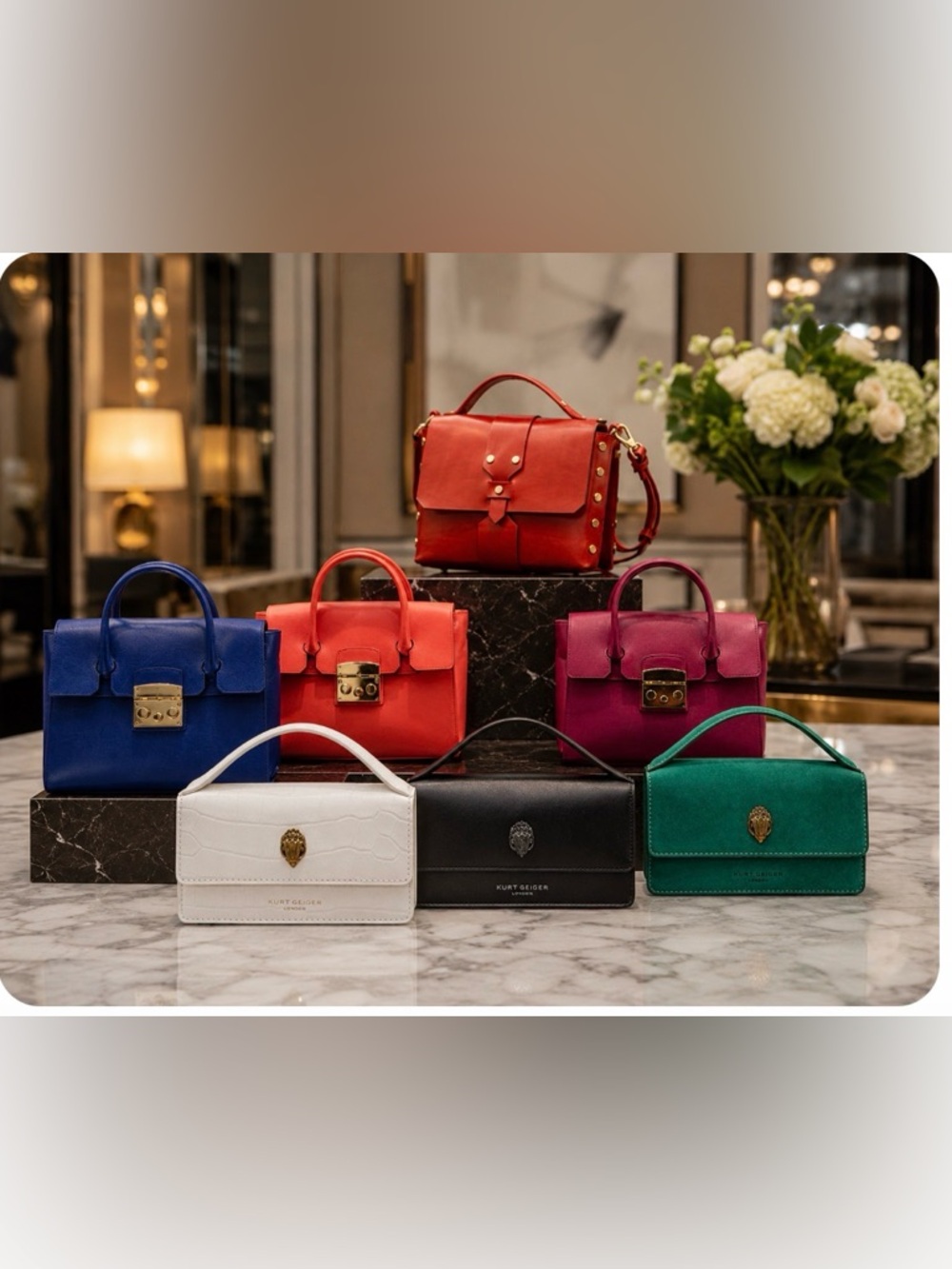 AUTHENTIC BRAHMIN, KURT GEIGER, MICHAEL KORS, KATE SPADE, COACH and so much more